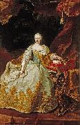 Portrait of Maria Theresia of Austria MEYTENS, Martin van